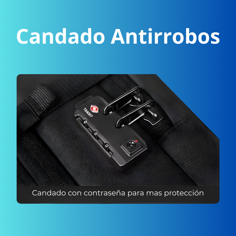 Mochila de viaje Unisex de compresión