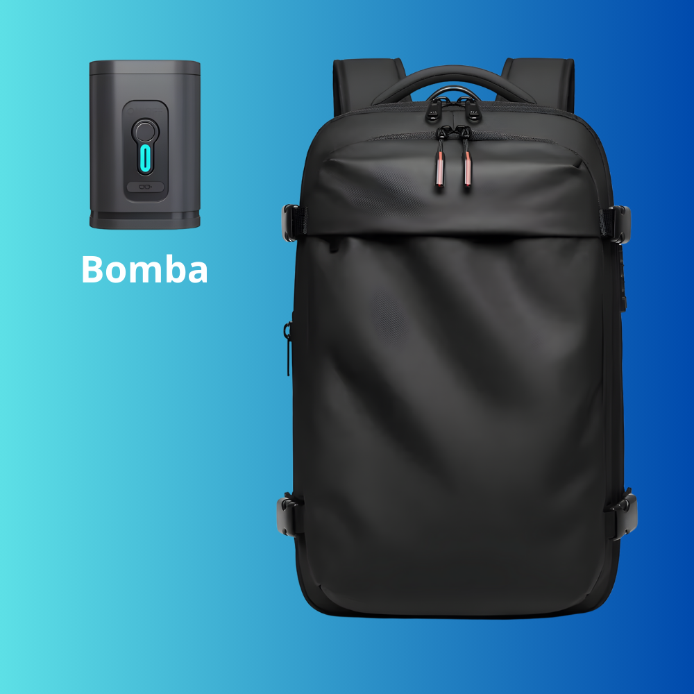 Mochila de viaje Unisex de compresión